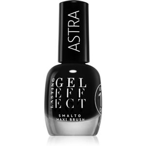 Astra Make-up Lasting Gel Effect hosszantartó körömlakk árnyalat 24 Noir Foncè 12 ml