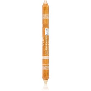 Astra Make-up Pure Beauty Duo Highlighter világosító ceruza szemöldök alá árnyalat Lemon Zest 4,2 g