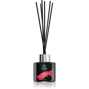 THD Luxury Black Collection Sweet Peonia aroma diffúzor töltelékkel 100 ml