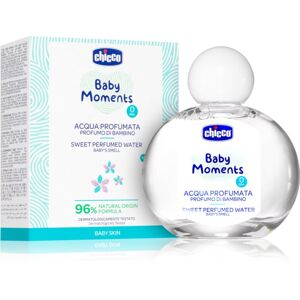 Chicco Baby Moments Sweet Perfumed Water Eau de Parfum gyermekeknek születéstől kezdődően 100 ml
