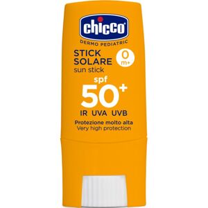 Chicco Sun Sun Stick SPF 50+ stick napozáshoz gyermekeknek SPF 50+ 9 ml