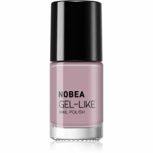 NOBEA Day-to-Day Gel-like Nail Polish körömlakk géles hatással árnyalat Silky nude #N51 6 ml
