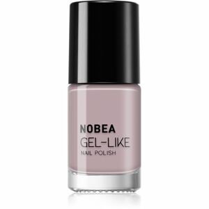NOBEA Day-to-Day Gel-like Nail Polish körömlakk géles hatással árnyalat Beige nutmeg #N52 6 ml