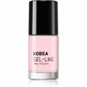 NOBEA Day-to-Day Gel-like Nail Polish körömlakk géles hatással árnyalat Misty rose #N59 6 ml