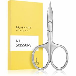 BrushArt Accessories Nail scissors körömvágó olló árnyalat SIlver