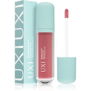 UXI BEAUTY Plumping Lip Gloss dúsító ajakfény hialuronsavval Rose pink 5 ml
