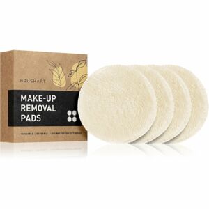 BrushArt Home Salon Make-up removal pads sminkelmosó korong Cream (4 db)