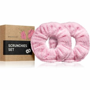 BrushArt Home Salon Towel scrunchie hajgumik Pink