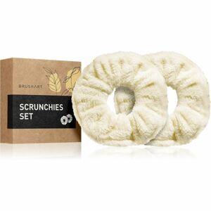 BrushArt Home Salon Towel scrunchie hajgumik Cream