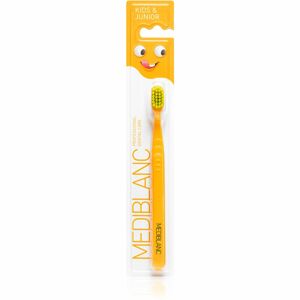 MEDIBLANC KIDS & JUNIOR Ultra Soft fogkefe gyermekeknek ultra gyenge Orange 1 db