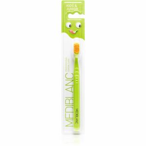MEDIBLANC KIDS & JUNIOR Ultra Soft fogkefe gyermekeknek ultra gyenge Green 1 db