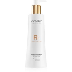 ICONIQUE Professional R+ Keratin repair Nourishing shampoo megújító sampon keratinnal száraz és sérült hajra 250 ml
