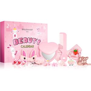 BrushArt KIDS Beauty Calendar ádventi naptár Pink (gyermekeknek)