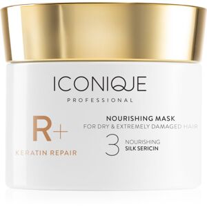 ICONIQUE Professional R+ Keratin repair Nourishing mask megújító maszk száraz és sérült hajra 100 ml