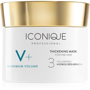 ICONIQUE Professional V+ Maximum volume Thickening mask intenzív pakolás a vékony szálú haj dússágáért 100 ml