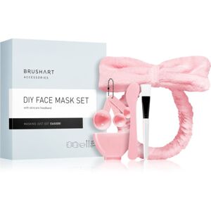BrushArt Accessories DIY Face mask set with skincare headband arcápoló szett