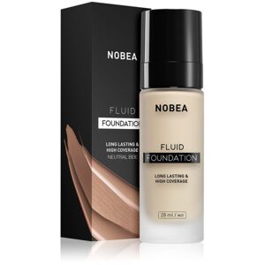 NOBEA Day-to-Day Fluid Foundation hosszan tartó make-up árnyalat 05 Neutral beige 28 ml