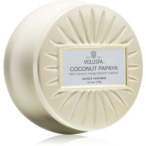 VOLUSPA Vermeil Coconut Papaya illatgyertya alumínium dobozban 127 g