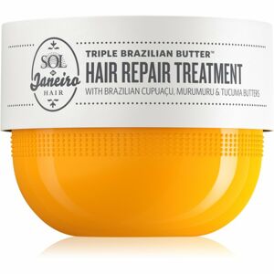 Sol de Janeiro Triple Brazilian Butter™ Hair Repair Treatment intenzíven hidratáló és tápláló maszk száraz és sérült hajra 238 ml
