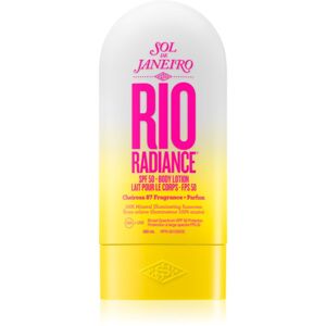 Sol de Janeiro Rio Radiance élénkítő és hidratáló tej a bőr védelmére SPF 50 200 ml