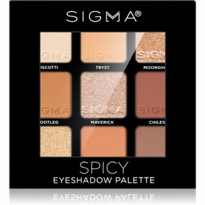 Sigma Beauty Eyeshadow Palette Spicy szemhéjfesték paletta 9 g