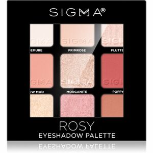 Sigma Beauty Eyeshadow Palette Rosy szemhéjfesték paletta 9 g