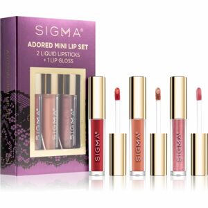 Sigma Beauty Magnifique Adored Mini Lip Set ajándékszett (az ajkakra)