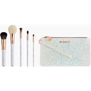 Sigma Beauty Holiday Glam Brush Set Utazó ecsetkészlet táskával