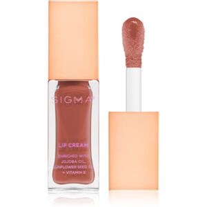 Sigma Beauty Lip Cream hosszantartó folyékony rúzs árnyalat Dusty Rose 5,1 g