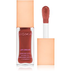 Sigma Beauty Lip Cream hosszantartó folyékony rúzs árnyalat Rosewood 5,1 g
