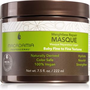 Macadamia Natural Oil Weightless Repair megújító maszk minden hajtípusra 222 ml