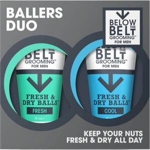 Below the Belt Grooming Fresh and Cool Ballers Duo ajándékszett intim higiéniára 1 db