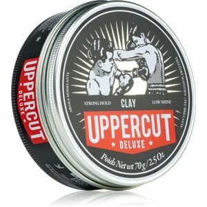 Uppercut Deluxe Clay formázó agyag extra erős fixálással uraknak 70 g