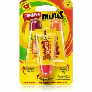 Carmex Minis utazási készlet (a száraz ajkakra) SPF 15