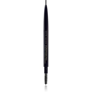 Kevyn Aucoin The Precision Brow Pencil szemöldök ceruza kefével árnyalat Dark Brunette 0,1 g