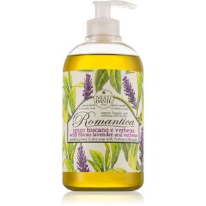 Nesti Dante Romantica Wild Tuscan Lavender and Verbena gyengéd folyékony szappan 500 ml