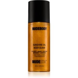 Nudestix Nudebody Sunshine Oil Body Elixir hidratáló testápoló olaj enyhe napbarnított hatással 100 ml