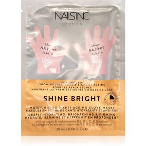Nails Inc. Shine Bright fiatalító maszk kézre 20 ml