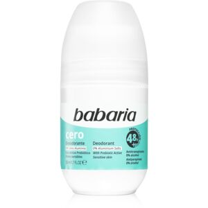 Babaria Deodorant Cero golyós dezodor aluminium-só nélkül az érzékeny bőrre 50 ml
