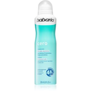 Babaria Deodorant Cero izzadásgátló spray az érzékeny bőrre 200 ml