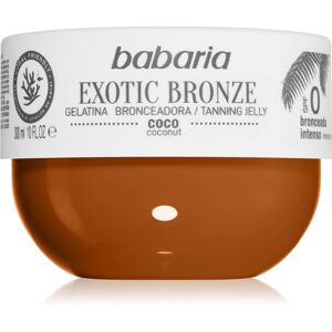 Babaria Tanning Jelly Exotic Bronze testbalzsam az intenzív barnulásért 300 ml