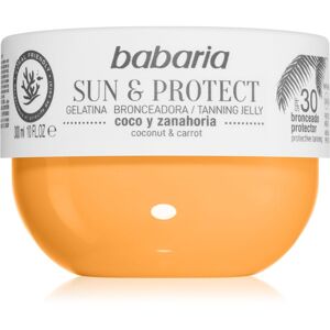 Babaria Tanning Jelly Sun & Protect védő gél SPF 30 300 ml