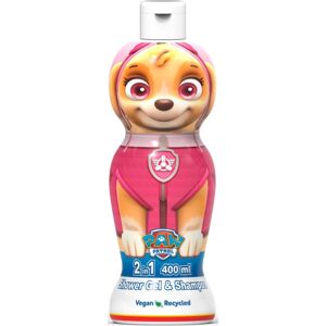 Nickelodeon Paw Patrol Shower Gel & Shampoo tusfürdő gél és sampon 2 in 1 gyermekeknek Skye 400 ml