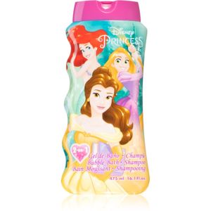 Disney Princess Bubble Bath and Shampoo tusoló- és fürdőgél gyermekeknek 475 ml