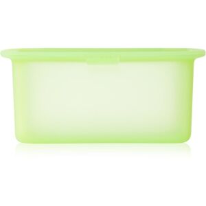 Lékué Reusable Silicone Box edény szín Translucent Green 1000 ml