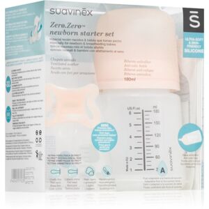 Suavinex Zero Zero Newborn Starter Set ajándékszett (gyermekeknek születéstől kezdődően)