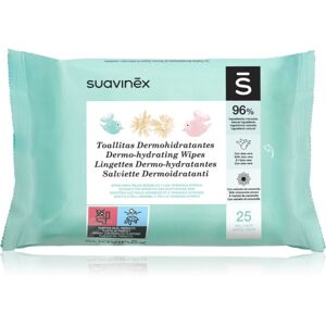 Suavinex Baby Dermo-hydrating Wipes nedves törlőkendők arcra és testre 25 db