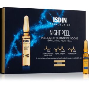 ISDIN Isdinceutics Night Peel hámlasztó peeling szérum ampullákban 10x2 ml
