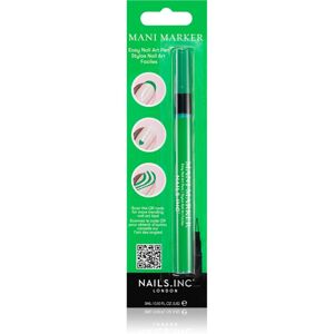 Nails Inc. Mani Marker díszítő körömlakk applikációs ceruza Green 3 ml