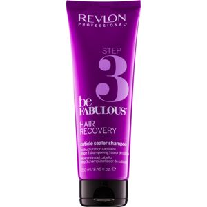 Revlon Professional Be Fabulous Hair Recovery a haj kutikuláit lezáró sampon a regeneráló maszkok hatásának növeléséért